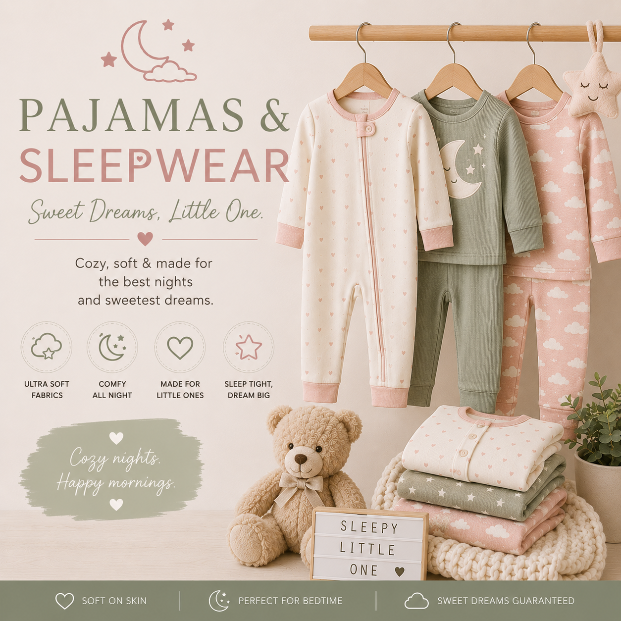 Toddler Pajamas & Sleepwear