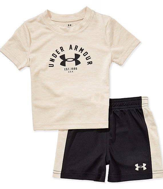 Under Armour Baby Boy 2-Piece T-Shirt & Shorts Set | 18M