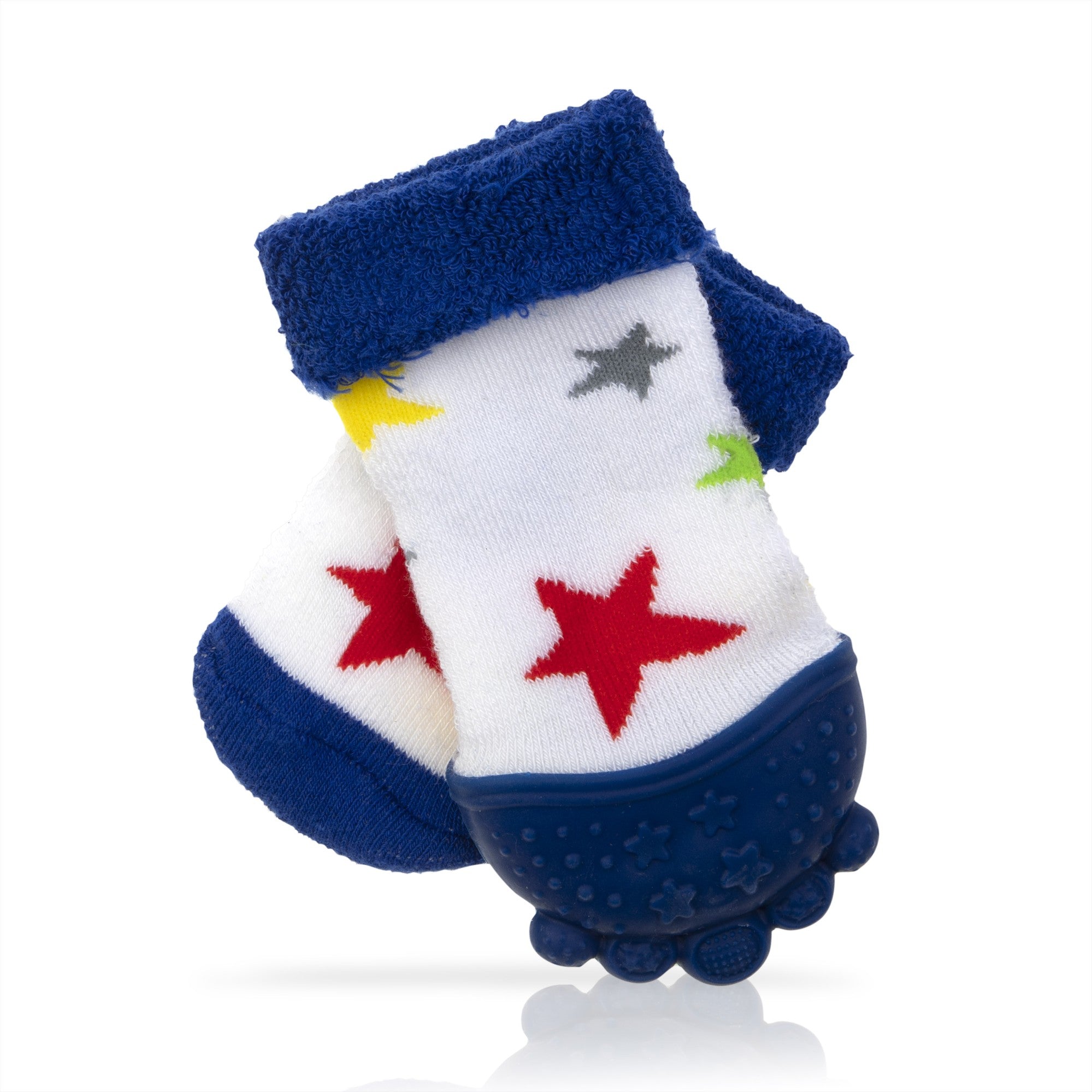 Nuby Stars Baby Teething Sock – Sensory Teether | Missing Travel Bag