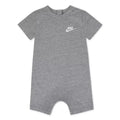 Nike Baby Romper Gray Short Sleeve One-Piece Bodysuit