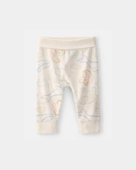 Carter's Baby Animal Friends Terry Pants