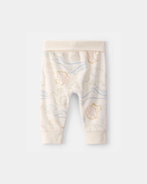 Carter's Baby Animal Friends Terry Pants