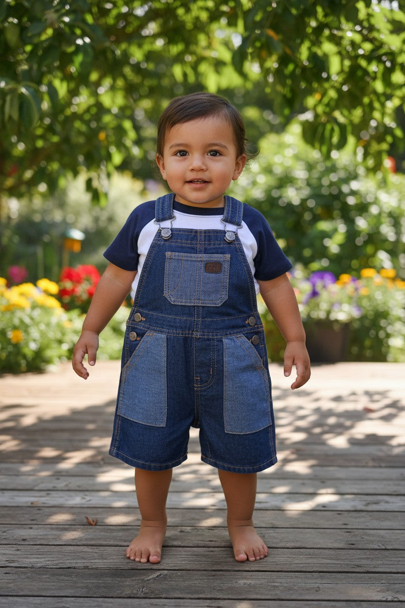 Lee NWT Toddler Denim Shortall & Tee Set – Size 18M