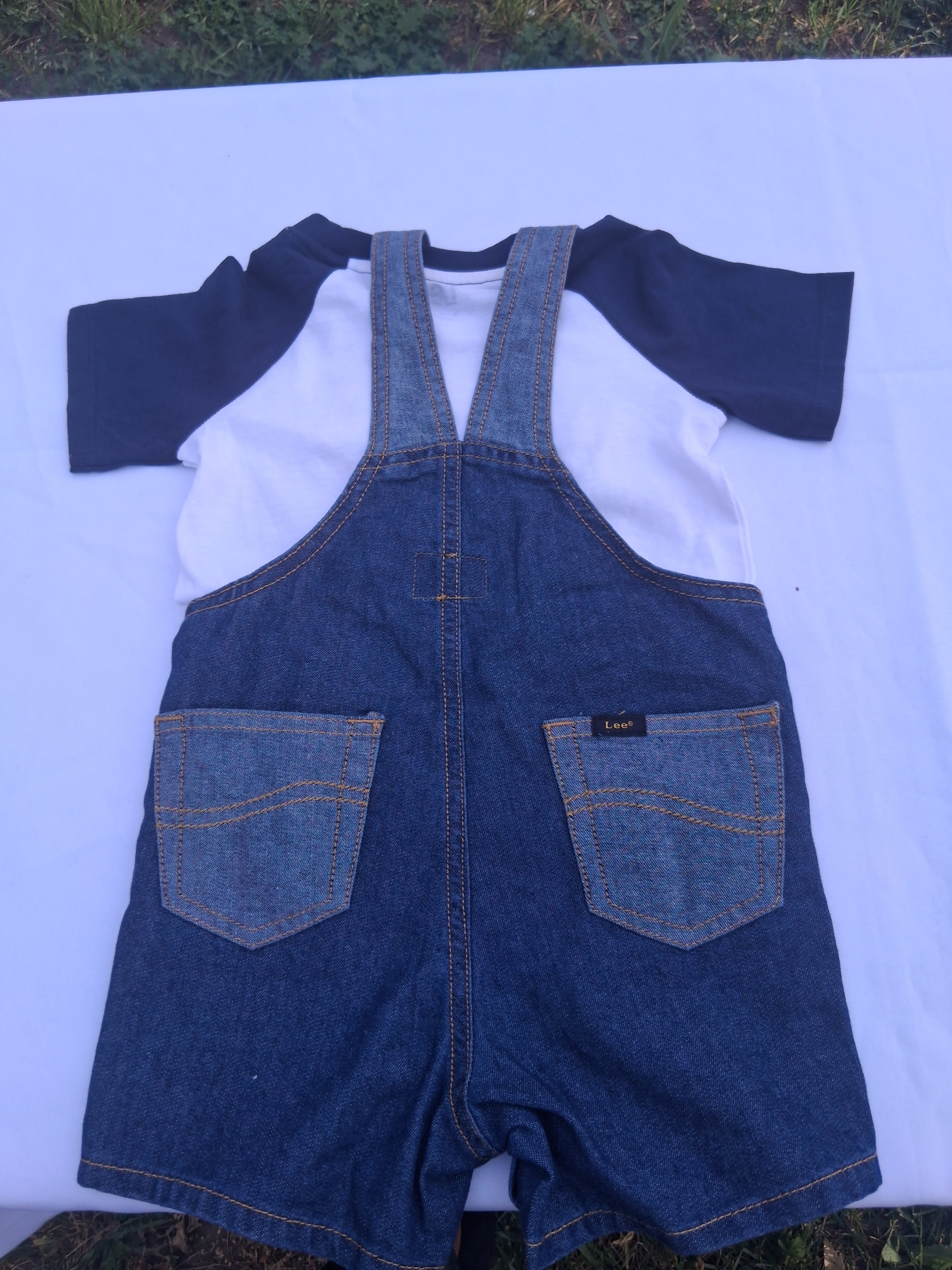 Lee NWT Toddler Denim Shortall & Tee Set – Size 18M