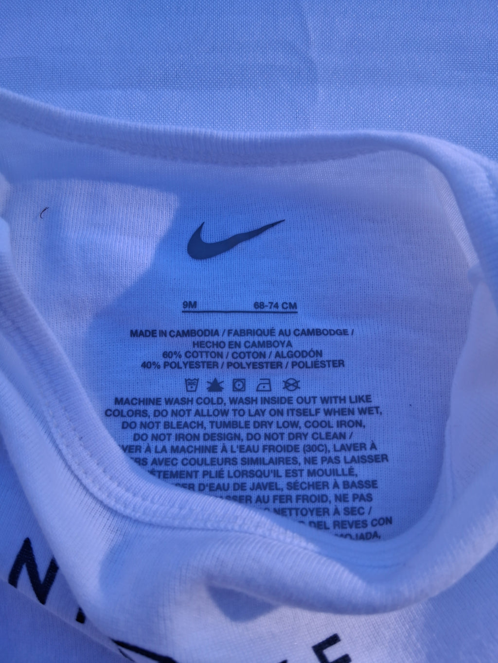 Nike 5-Pack Sports Graphic Bodysuits – White Multi | Baby Boys