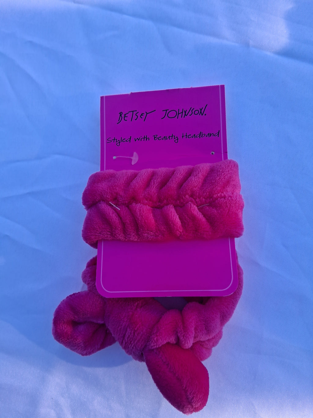 Betsey Johnson Toddler Girls 3-Piece Pajama Set with Headband – Size 3T
