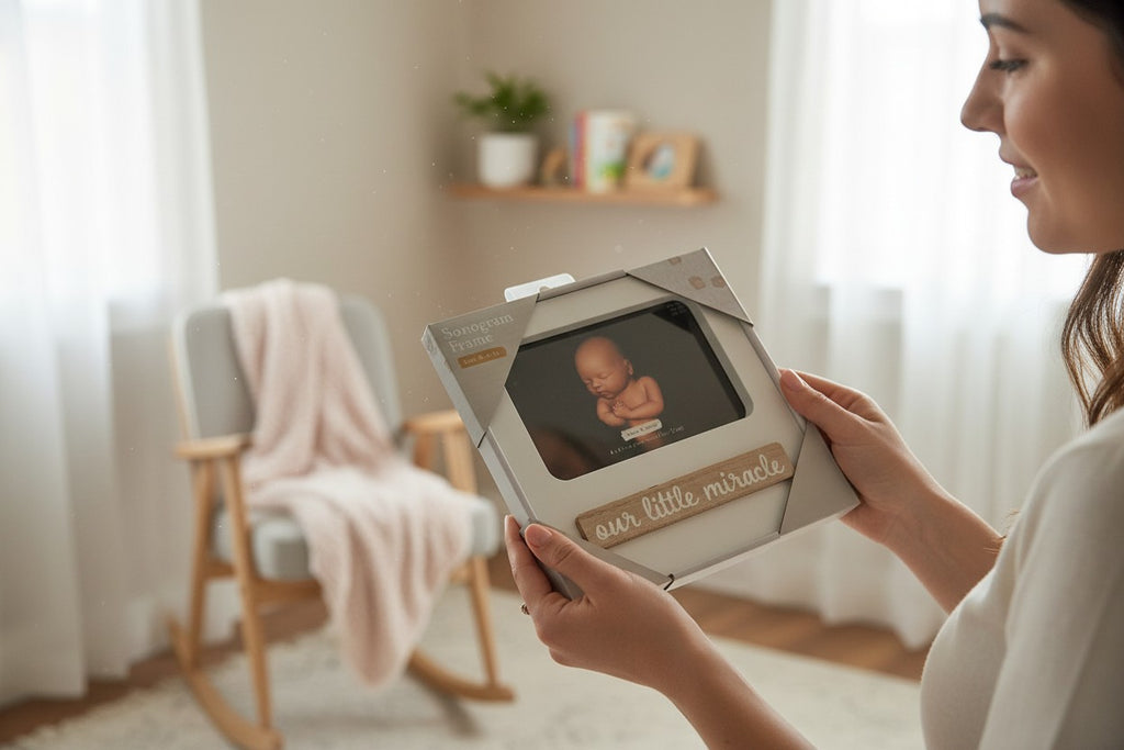 Kate & Milo Our Little Miracle Sonogram Frame – Ultrasound Keepsake