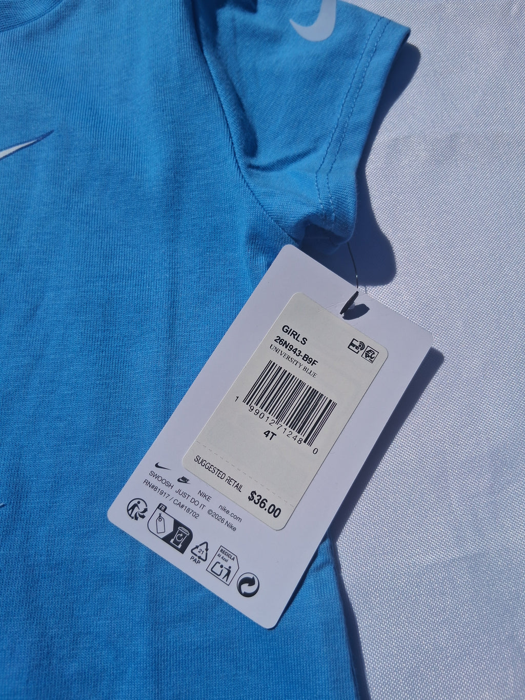 Nike Ribbon Logo Toddler Girls Dress