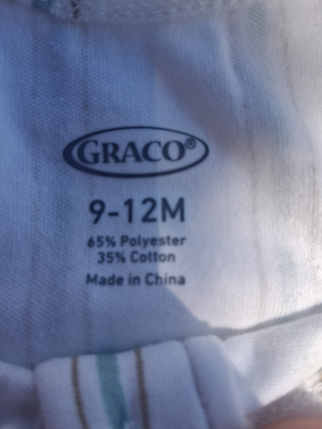 Graco 2-Piece Muslin Romper Set – Neutral Baby Outfit (9-12 Months)