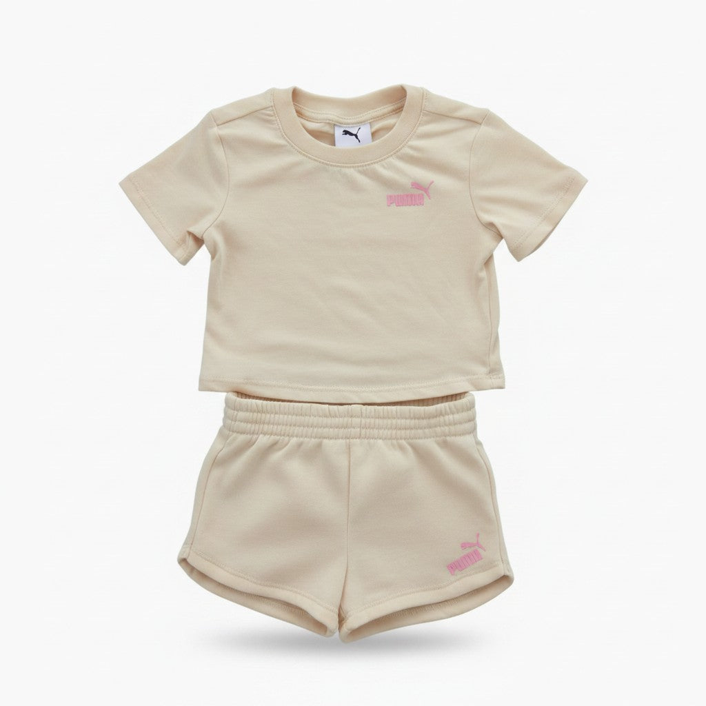 Puma Girls 2-Piece Short Set - Size 12M