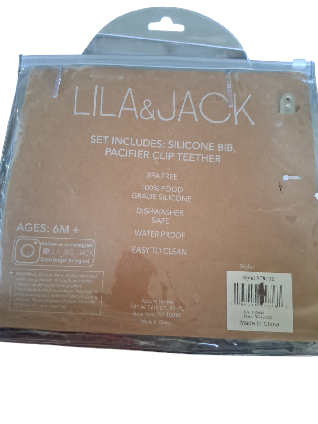 Lila & Jack 3-Piece Silicone Baby Gift Set – New to the Crew Blue