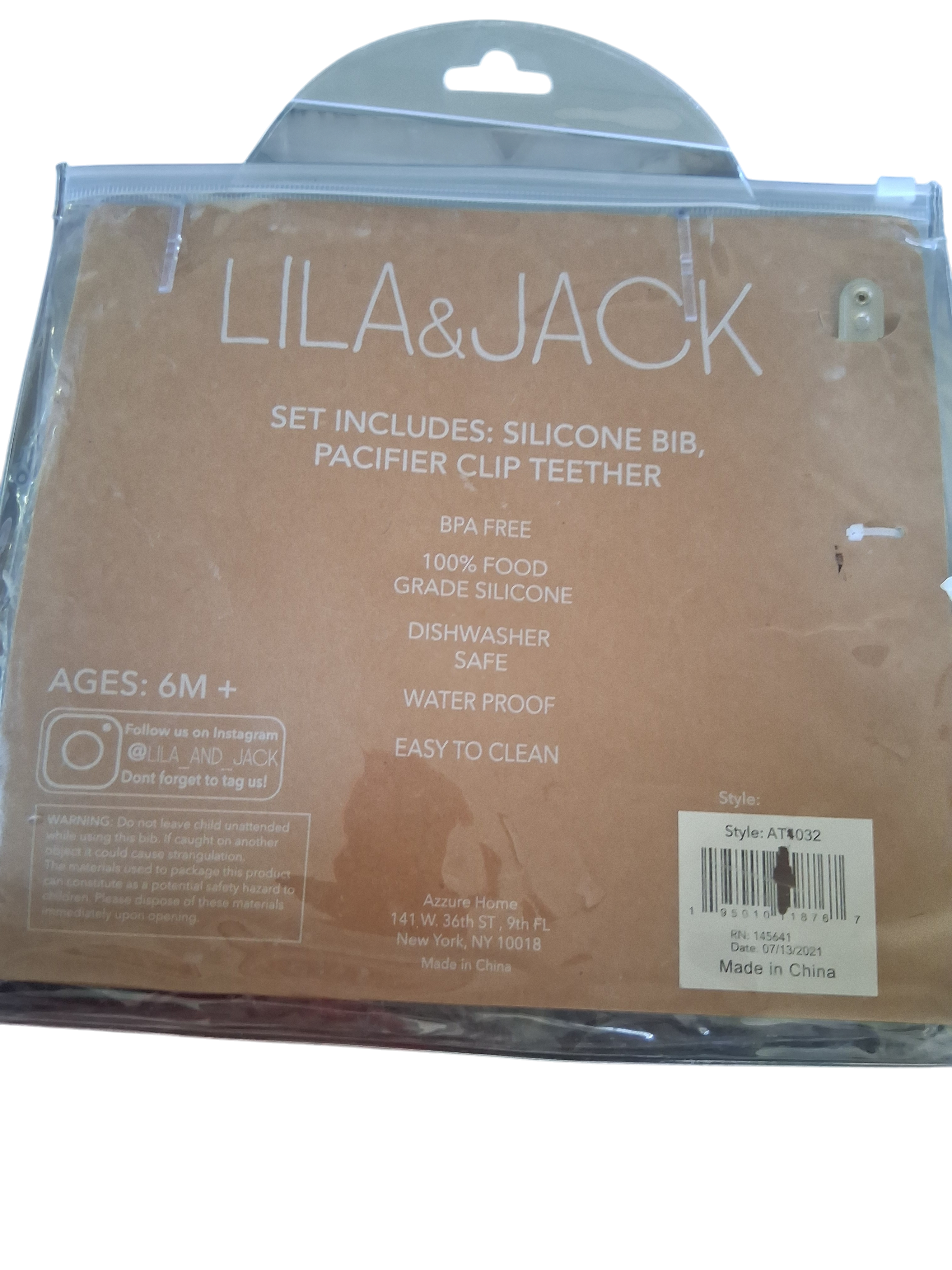 Lila & Jack 3-Piece Silicone Baby Gift Set – New to the Crew Blue