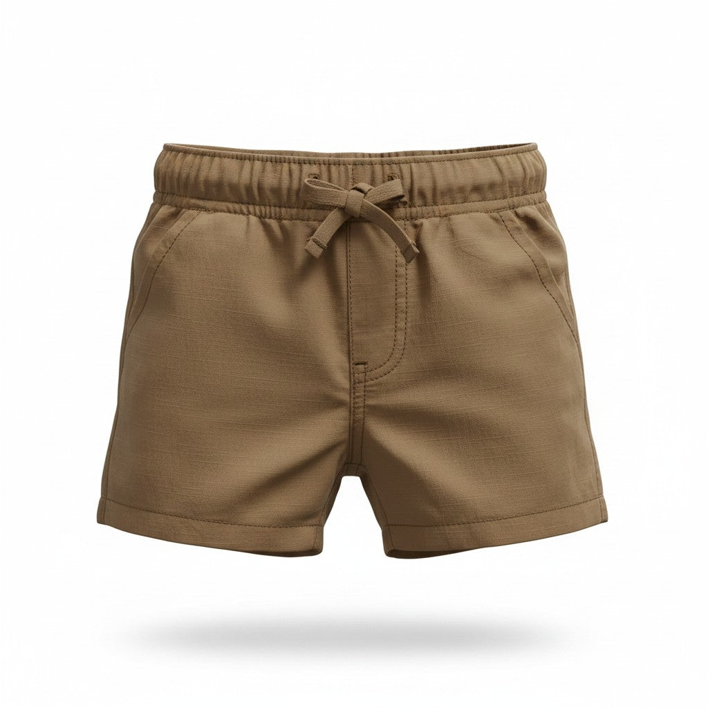 Jumping Beans Boys Pull-On Shorts | Khaki | Size 12M