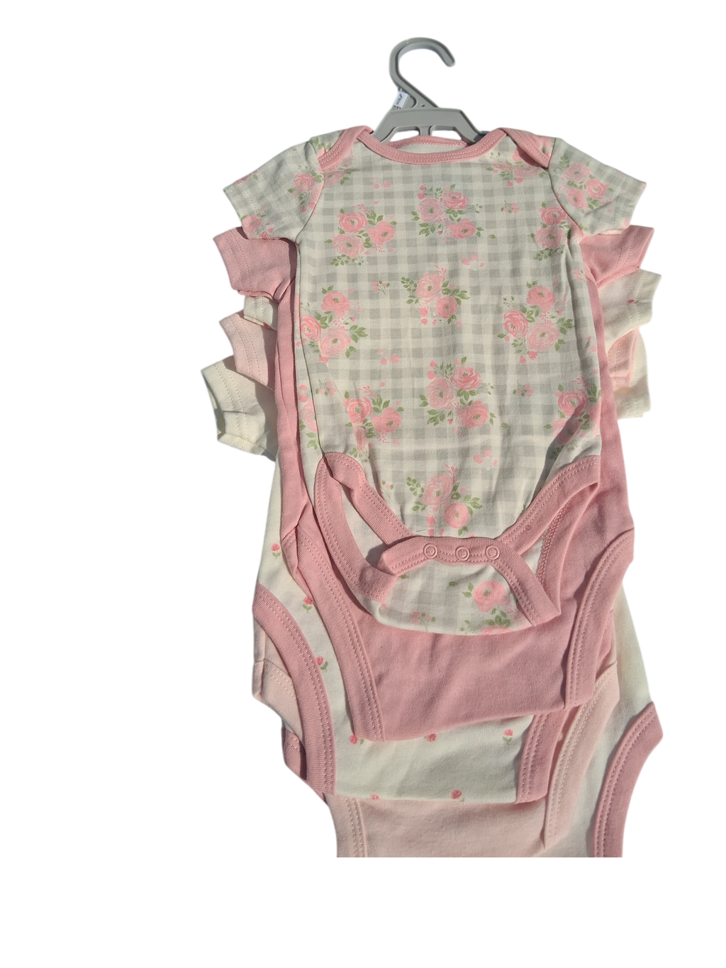 Kyle & Deena 5-Pack Baby Girl Floral Bodysuits | Size 6–9 Months