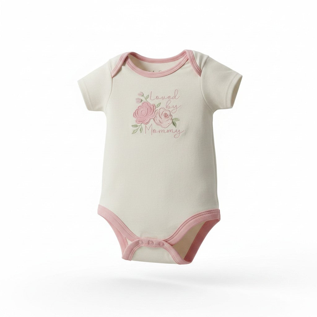 Kyle & Deena 5-Pack Baby Girl Floral Bodysuits | Size 6–9 Months