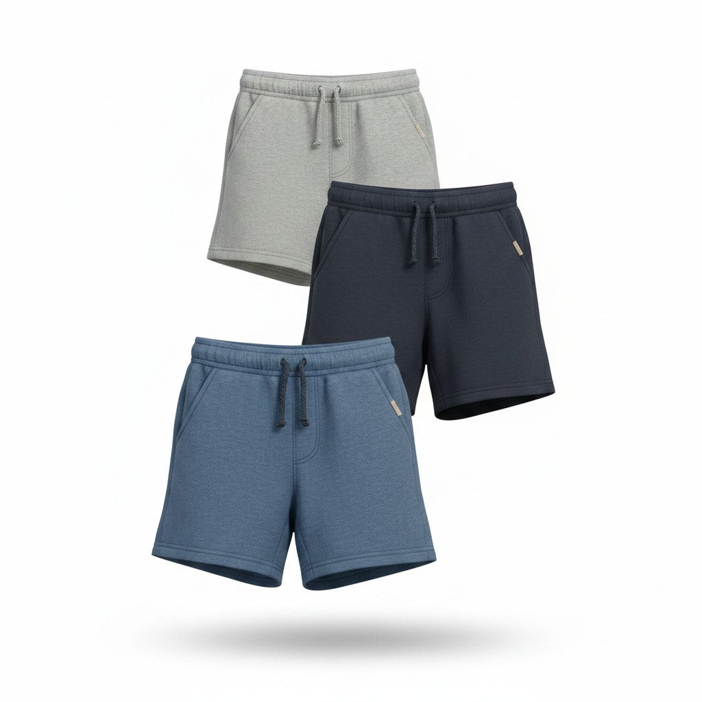 Weatherproof Vintage Toddler Boys 3-Pack Knit Shorts Set - Size 2T