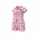 Betsey Johnson Toddler Girls 3-Piece Pajama Set with Headband – Size 3T