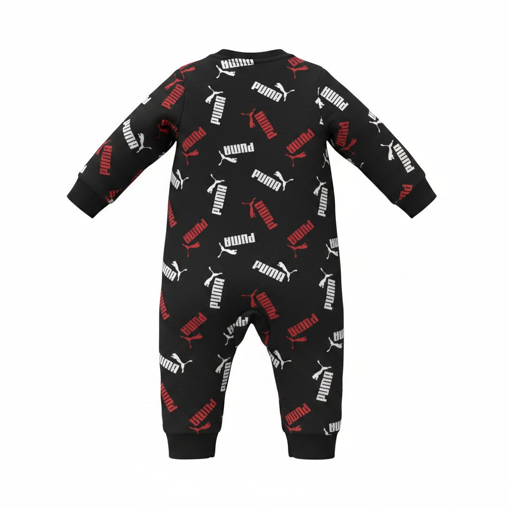 Puma Baby Logo Print  Sleeper Pajamas