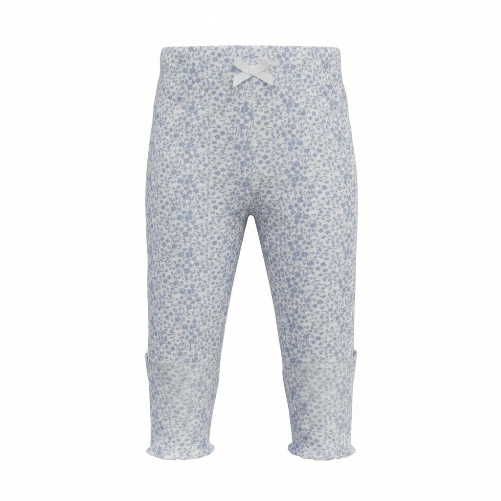 Lucky Brand 3-Piece Floral Bodysuit & Leggings Set – Size 18M