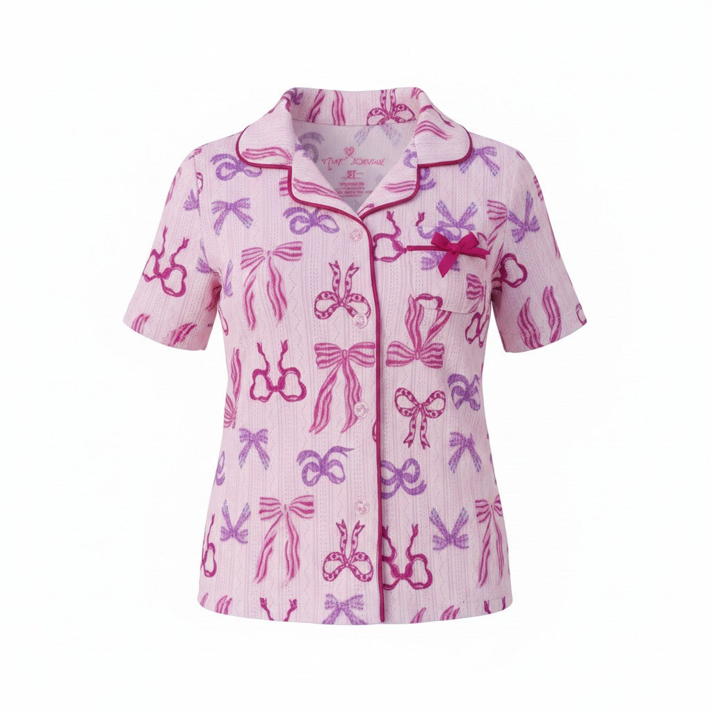 Betsey Johnson Toddler Girls 3-Piece Pajama Set with Headband – Size 3T