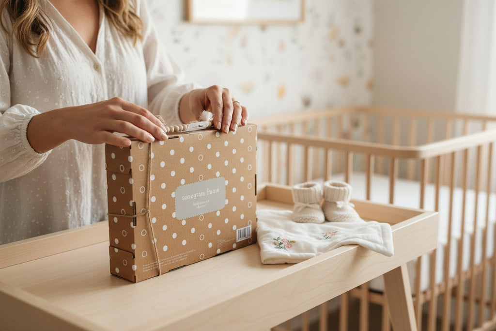 Pearhead Love at First Sight Sonogram & Baby Photo Frame