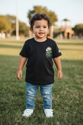 Nike Toddler Graphic T-Shirt – Black Sneaker Stack Tee | Size 3T
