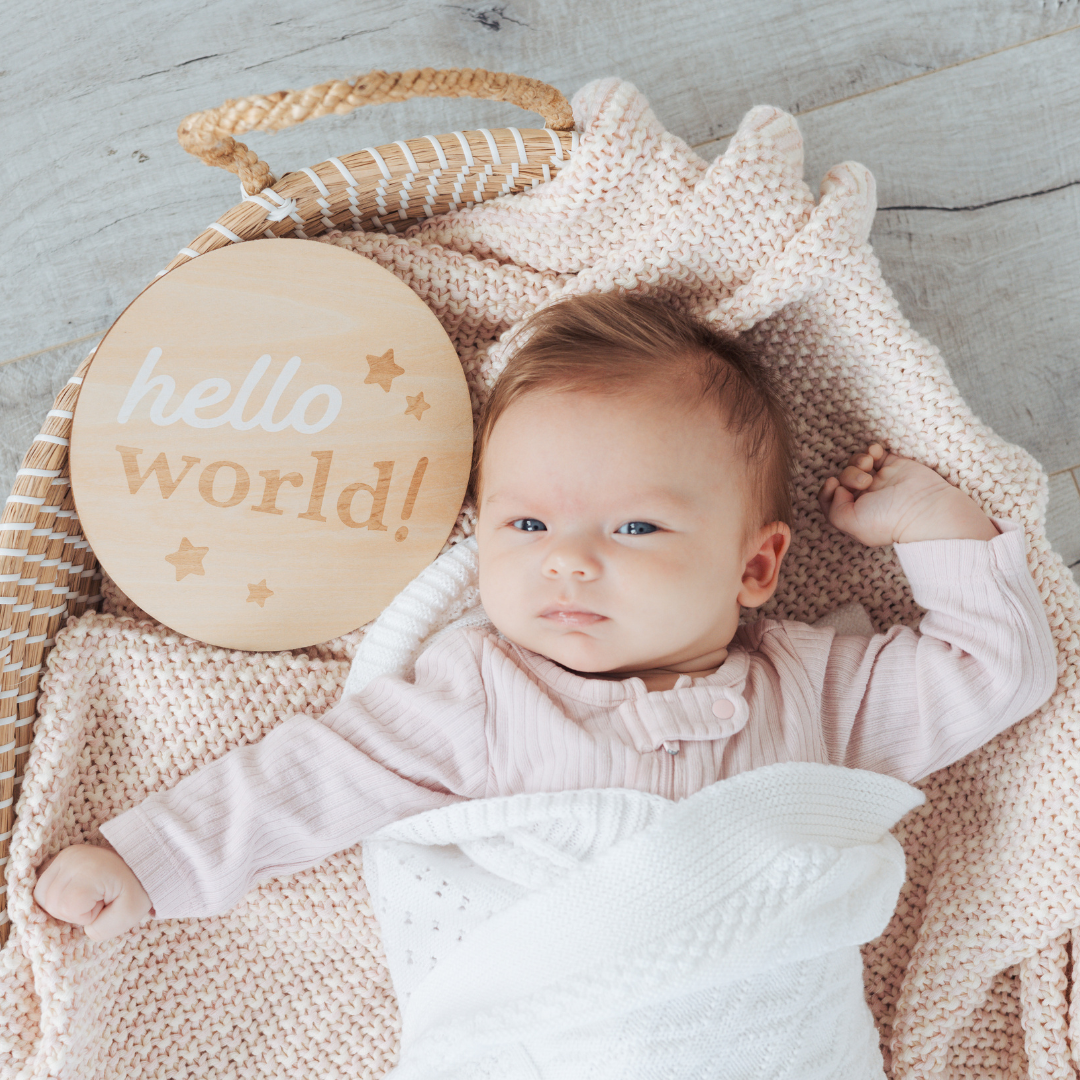 Milestone Blanket & Prop Set Kit, Infant Milestone Markers