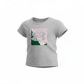 Under Armour Girls Sportstyle Graphic Tee | Gray | 18M | Top Only